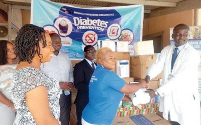 Frankel Diabetic Foundation donates diabetes care products to La Hospital